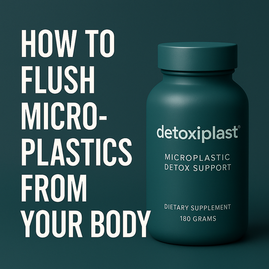 Detoxiplast™ powder supports internal microplastic detox
