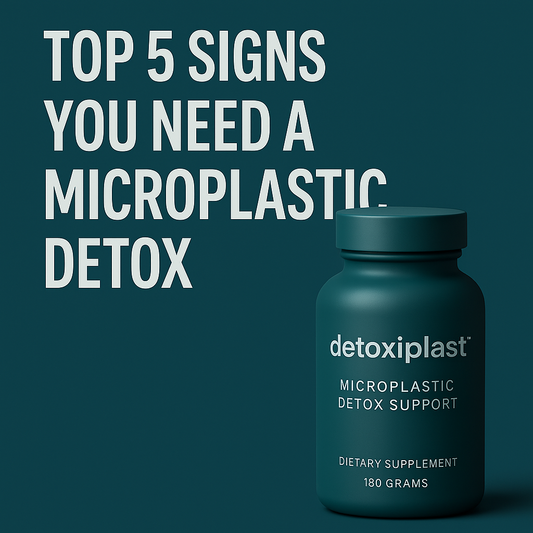 Detoxiplast™ powder supports internal microplastic detox