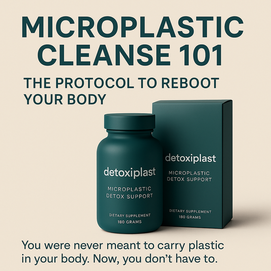 Detoxiplast™ powder supports internal microplastic detox