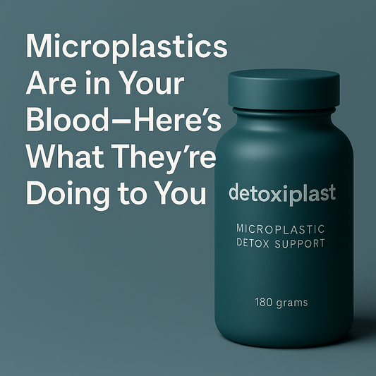 Detoxiplast™ powder supports internal microplastic detox