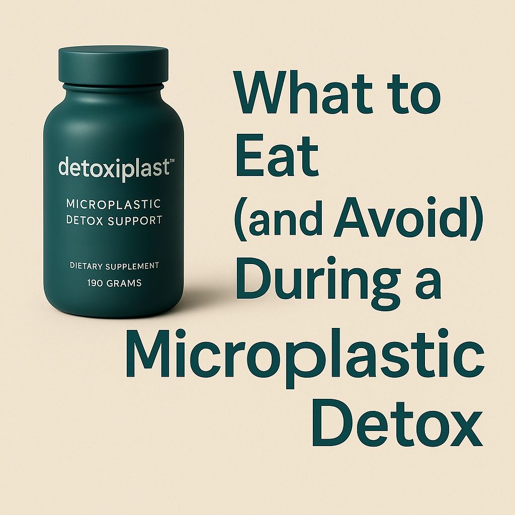 Detoxiplast™ powder supports internal microplastic detox
